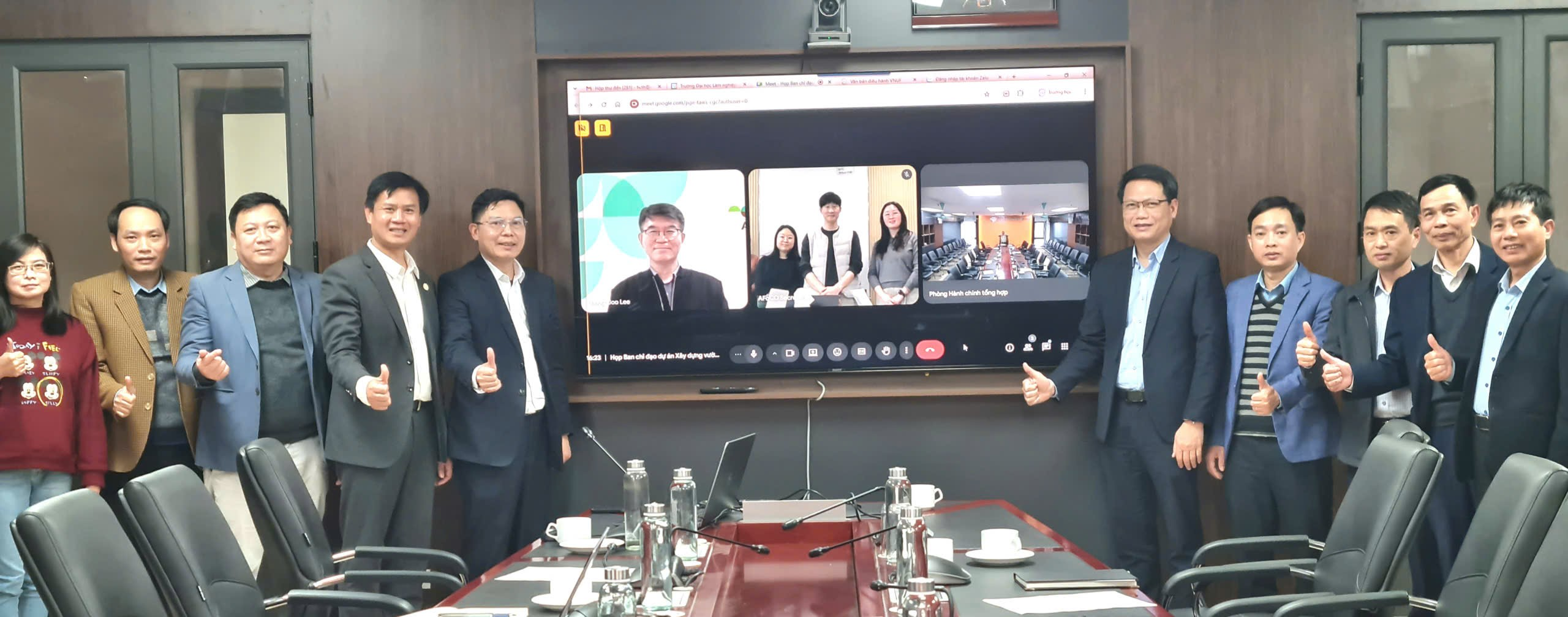 Họp Ban chỉ đạo dự án xây dựng vườn hữu nghị ASEAN – Hàn Quốc tại Việt Nam